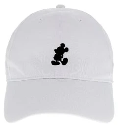 Disney Hat - Nike Baseball Cap - Mickey Mouse Standing - White