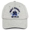Disney Hat - Baseball Cap - Walt Disney World 1971 Jersey - Gray -Disney Shop 336337p229m4