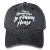Disney Hat - Baseball Cap - Disney Parks - Fastpass To Friday