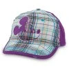 Disney Hat - Baseball Cap - Mickey Mouse Plaid - Purple -Disney Shop 7505055890516