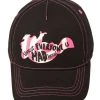 Disney Hat - Baseball Cap - Cheshire Cat - Everyone Is Mad -Disney Shop c14722