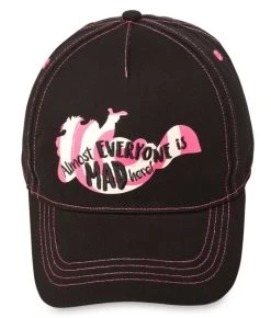 Disney Hat - Baseball Cap - Cheshire Cat - Everyone Is Mad