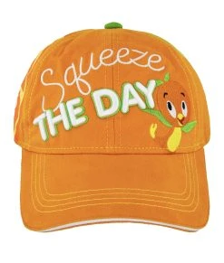 Disney Hat - Baseball Cap - Orange Bird - Squeeze The Day