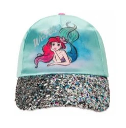 Disney Hat - Baseball Cap - Ariel - Make Waves - Sparkle