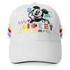 Disney Hat - Baseball Cap - Mickey Mouse 80s Flashback - White -Disney Shop fa2947vr366