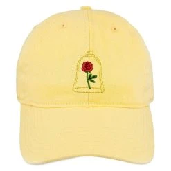 Disney Hat - Baseball Cap - Beauty And The Beast Enchanted Rose