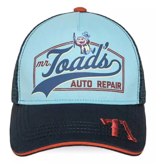 Disney Hat - Baseball Cap - Mr. Toads Auto Repair - Walt Disney World 3 Disney Hat - Baseball Cap - Mr. Toads Auto Repair - Walt Disney World