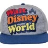 Disney Hat - Baseball Cap - Walt Disney World Retro Logo -Disney Shop sc11885