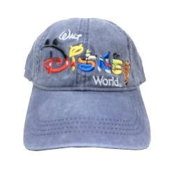 Disney Hat - Baseball Cap - Walt Disney World Character Letters